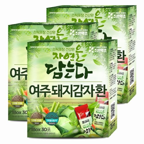 조은약초 자연을담는다 여주돼지감자환 30포이미지입니다. 누르면 해당 게시물로 새창이동합니다.