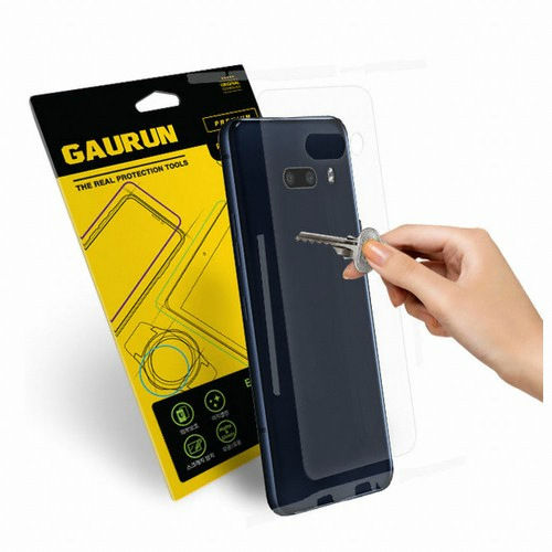 제이티앤디 가우런 LG V50S 유광 후면+측면 외부보호필름 (후면 1매+측면 1매)