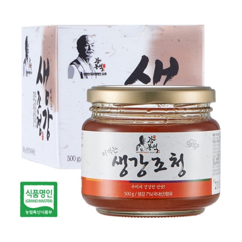 두레촌 명인 생강청 500g/조청 꿀/조청분야식품명인 강봉석