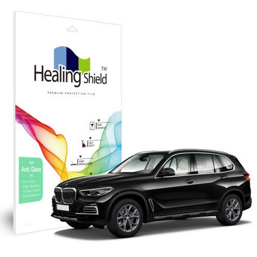 폰트리 힐링쉴드 저반사 내비게이션 액정보호 필름 BMW X5 XLine 2021년 전용