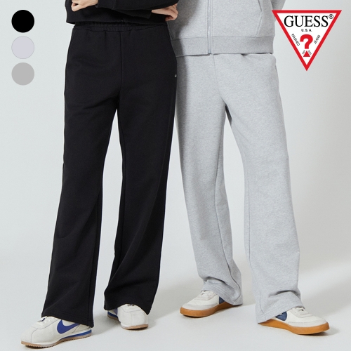 게스 남녀공용 탄탄쮸리 스트링 와이드 팬츠 MO3K9130