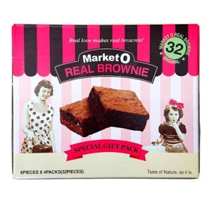 마켓오 리얼브라우니 24g 32입 Market Or Real Browni