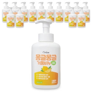 오릭스 몽글몽글 거품비누 레몬향 500ml (15개)