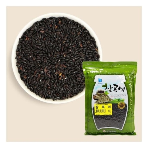 온새미로 2019 찰흑미 800g (4개)_이미지