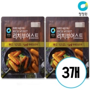대상 청정원 리치부어스트 230g (4개)_이미지