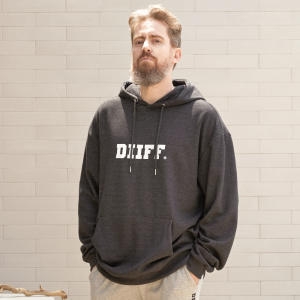추천 디프 올드스쿨R 오버핏 후드티 후드 티셔츠 커플 빅사이즈 남녀공용 DID_0012 7Color