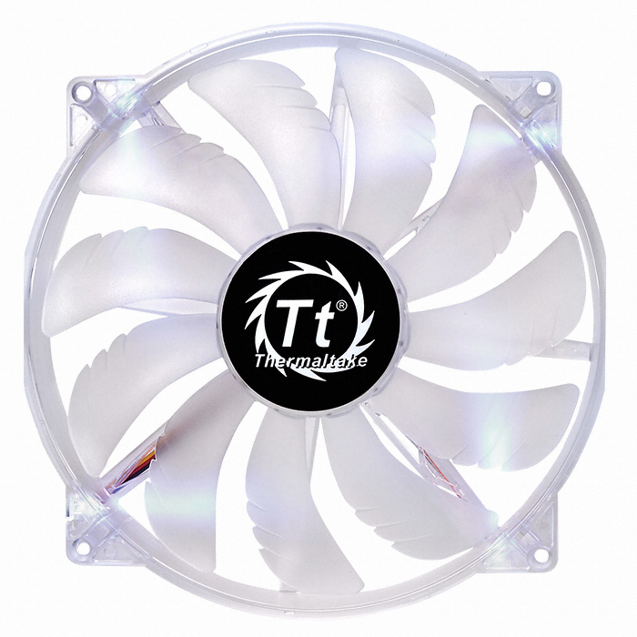 써멀테이크 Pure 20 LED FAN White 마이크로닉스