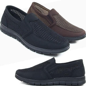 뮤즈몰 SL313 시원한매쉬 남성구두 여름신발 망사슬립온 매시 단화 로퍼 캐주얼화