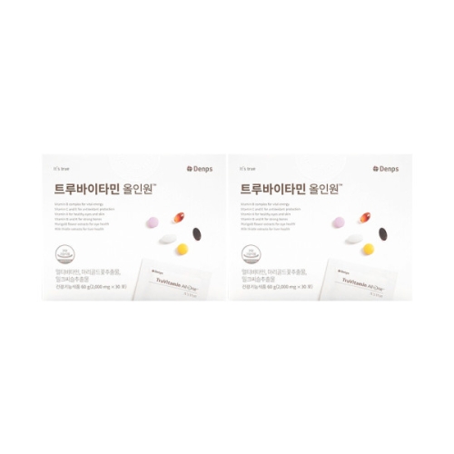 덴프스 트루바이타민 올인원 30포 (2개)_이미지