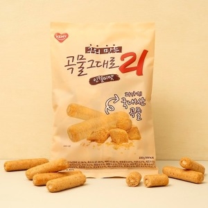 식품 곡물그대로21 크리스피롤 인절미맛 150g 4봉