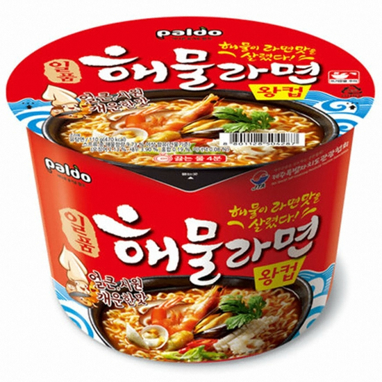 팔도 일품 해물왕컵 110g