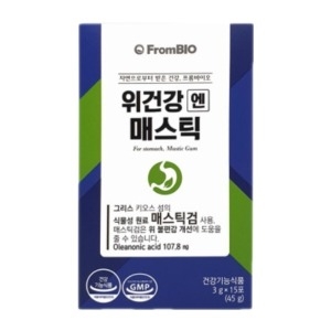 프롬바이오 위건강엔 매스틱 3g 15포 (16개)_이미지