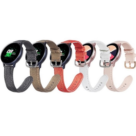 비쉐르 갤럭시워치 펄페이퍼 레더 밴드