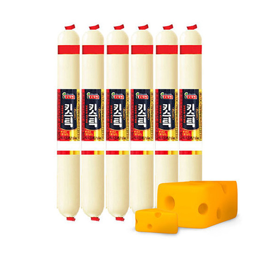 롯데푸드 롯데햄 키스틱 체다치즈 25g (32개)_이미지