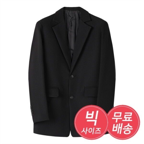 리빌모아 남자 시그니쳐 더블 정장 자켓 블레이져 ET5-JK-Q014-검정_이미지