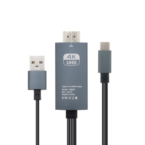 라이트컴 COMS C to HDMI v2.0 미러링 케이블 (LN533, 5m)