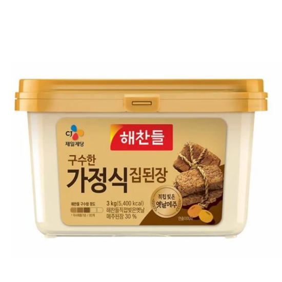 해찬들 구수한 가정식 집된장 3kg이미지입니다. 누르면 해당 게시물로 새창이동합니다.