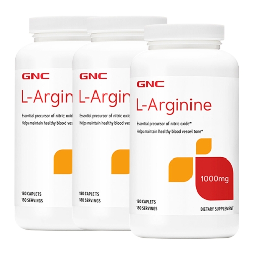 GNC 엘 아르기닌 1000mg 180정 (3개)_이미지