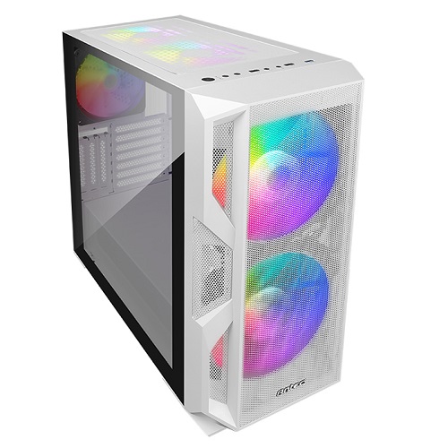 Antec NX800 RGB MESH 강화유리 (화이트)_이미지