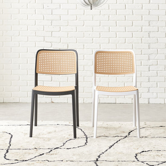 로하스 라탄 식탁 의자