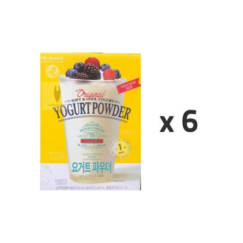 이마트 노브랜드 노브랜드 요거트파우더 18g 20개입 (6개)