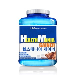 헬스매니아 게이너 4kg 헬스보충제 5종 곡물탄수화물