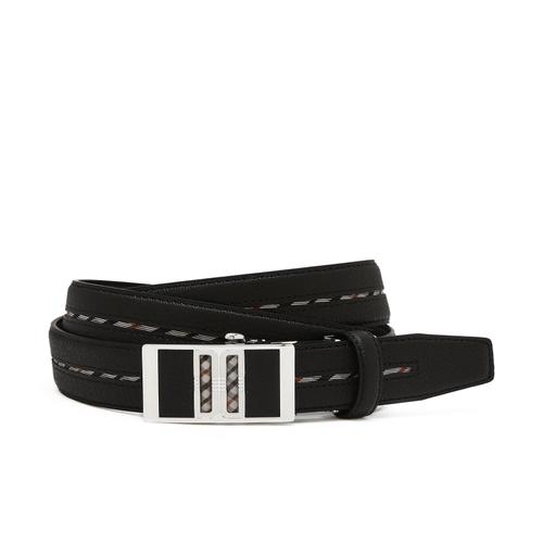 블랙 DD로고 소가죽 벨트 WBBE5E617BK