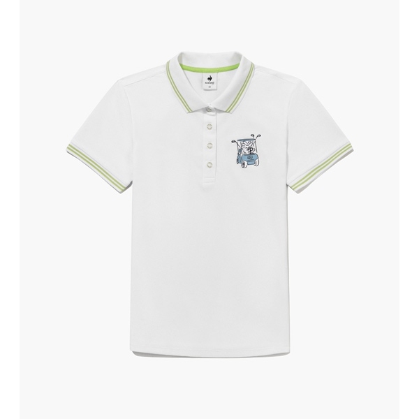 르꼬끄골프 하이다나 콜라보 피케 티셔츠 GQ222LTS61