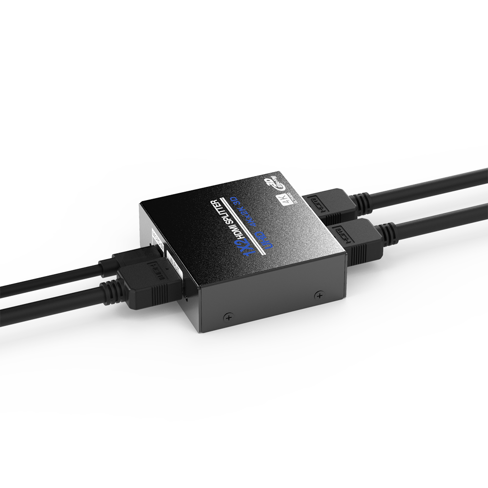 �������������ͽ� �ؽ�Ʈ 1:2 4K UHD HDMI �й�� (NEXT-502SP4K)