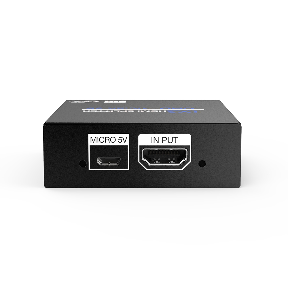 �������������ͽ� �ؽ�Ʈ 1:2 4K UHD HDMI �й�� (NEXT-502SP4K)