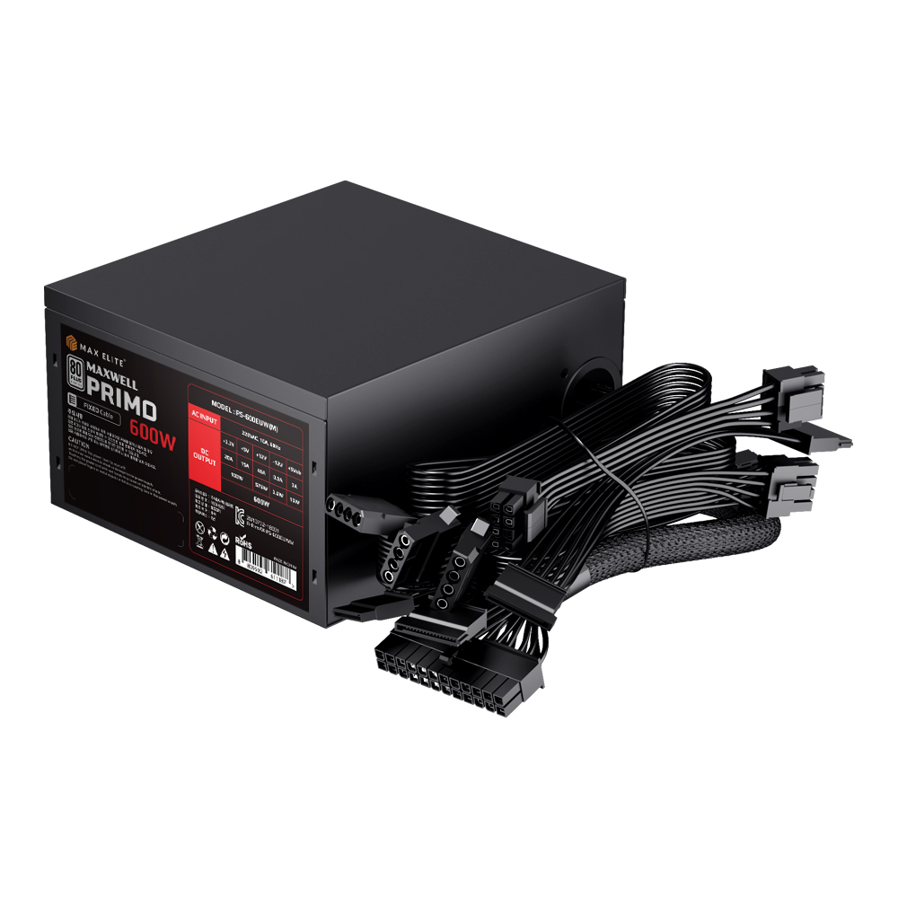 �ƽ�����Ʈ MAXWELL PRIMO 600W 80PLUS���Ĵٵ� �÷�