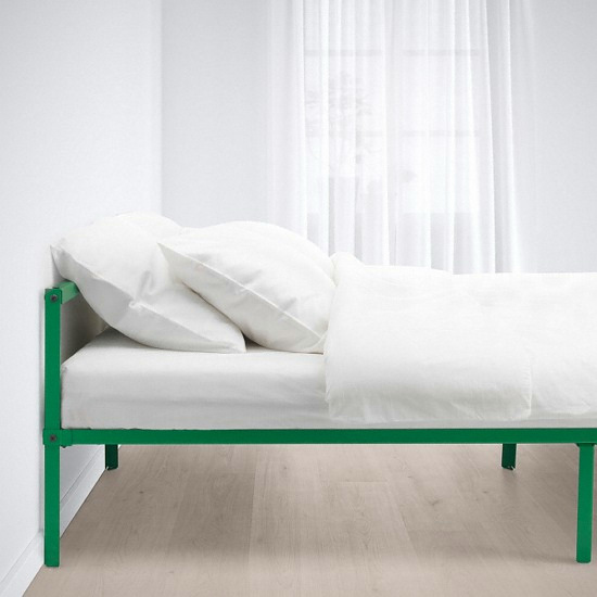 이케아 GRIMSBU 갈빗살 침대 Q (매트별도)_이미지