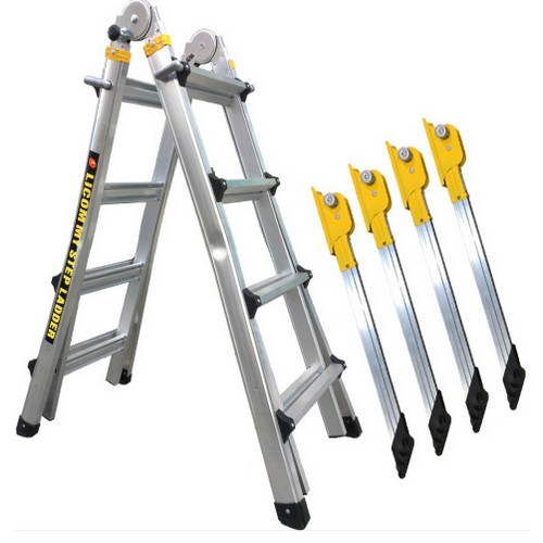 라이콤 LS 사다리 안전지지대 세트 (4단)_이미지