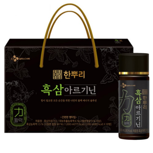 흑삼 아르기닌 100ml 10병