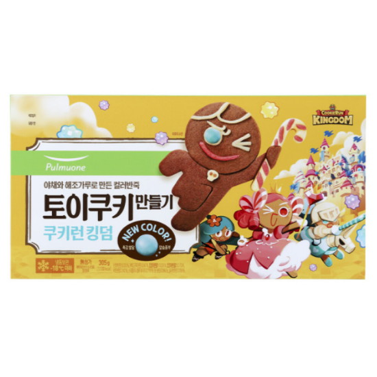 풀무원 토이쿠키 만들기 쿠키런 킹덤 305g (1개)