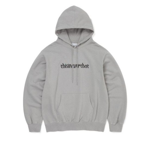 제이케이앤디 디스이즈네버댓 THISISNEVERTHAT Circled Number Hoodie Concrete TN253TSWHO08COC 349962