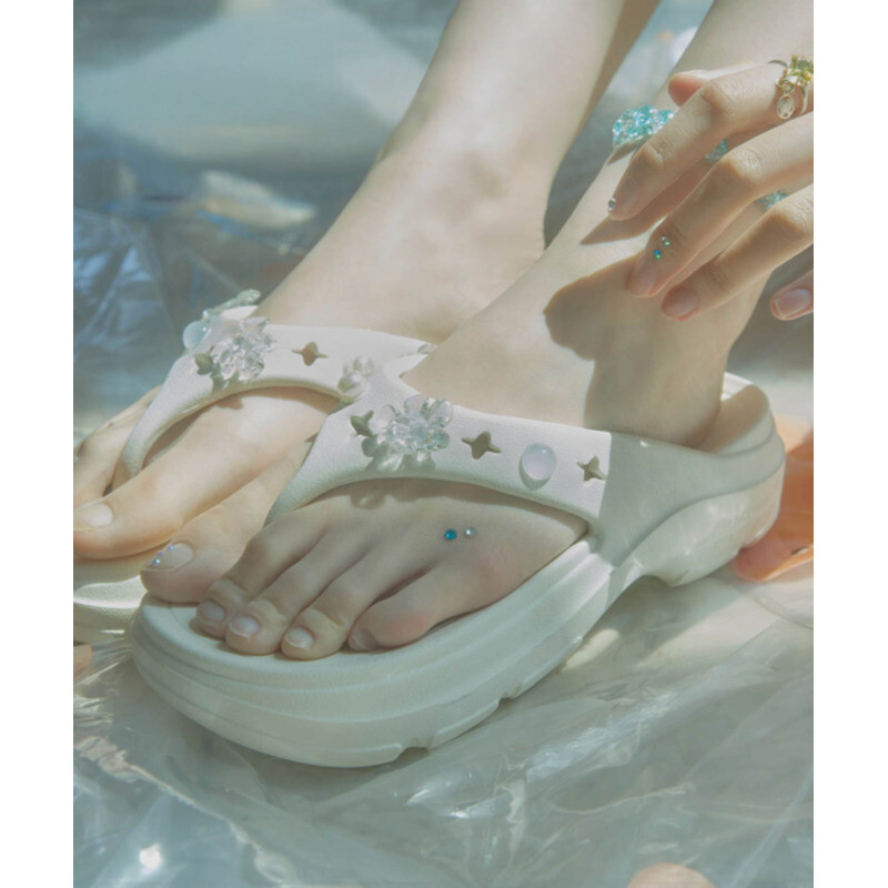 락피쉬웨더웨어 X clor 여성 헤이든 플립플랍_이미지