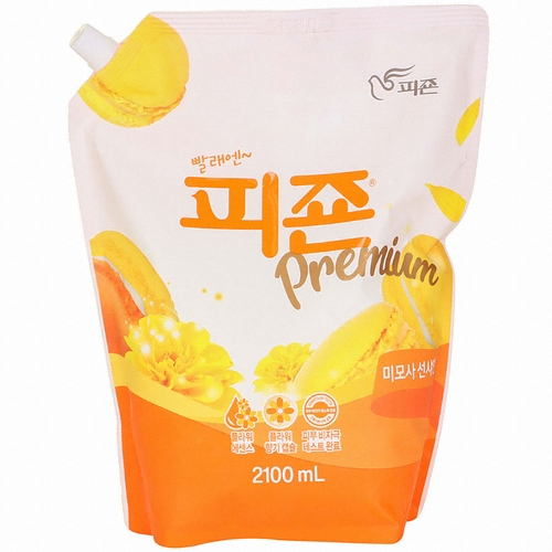 피죤 옐로미모사 리필 2.1L (8개)_이미지