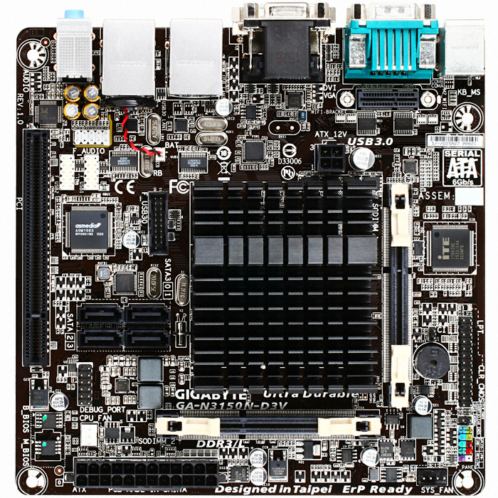 GIGABYTE GA-N3150N-D3V �Ǿ���Ʈ