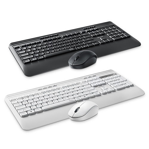 아이리버 WS301 무선 키보드 마우스 세트 (블랙)_이미지