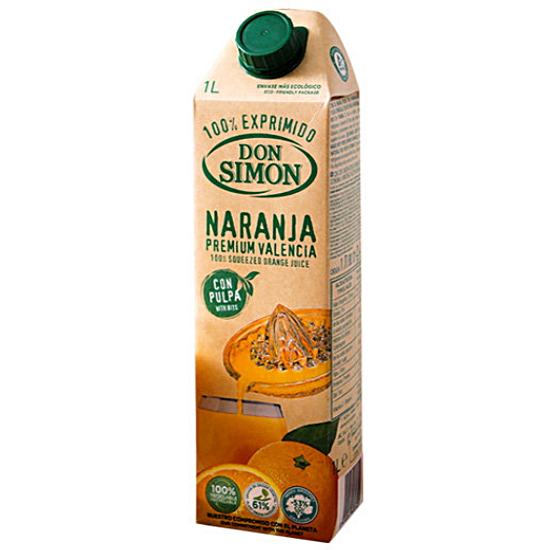 JGC,S.A 돈시몬 오렌지 주스 1L (6개)_이미지