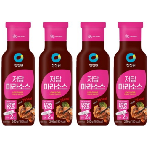 청정원 저당 마라소스 240g (4개)_이미지