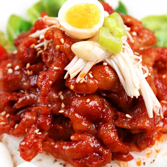 푸드장 직화구이 숯불 무뼈 불닭발 250g (1개)_이미지