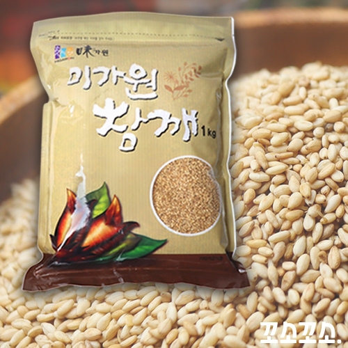 미가원 볶음참깨 1kg 통깨 / 깨소금 반반참깨 / 참깨가루 1개