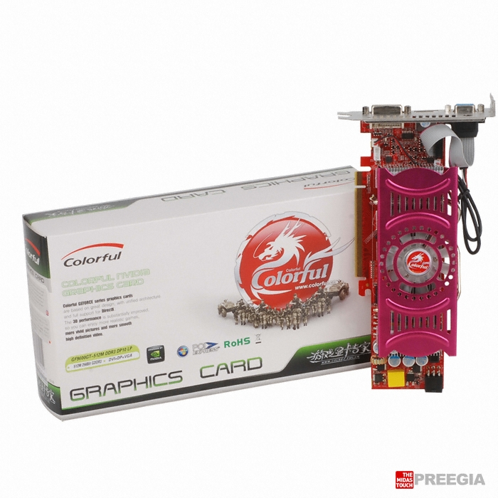 COLORFUL 지포스 9600GT D3 512MB LP_이미지