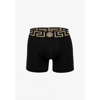 베르사체 TOPEKA BI-STRETCH EINFARBIG Trunks schwarz 7524212_이미지