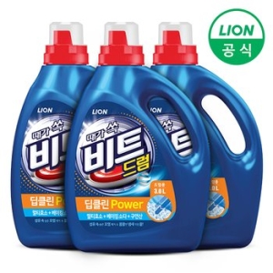 비트 딥클린 파워 드럼용 3L (3개)_이미지