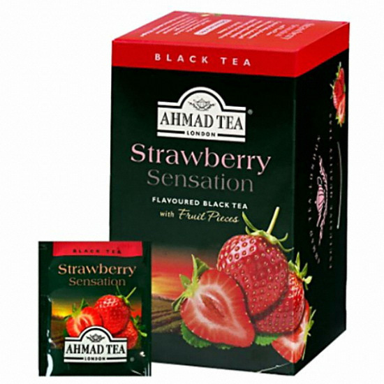 아마드티 스트로베리 센세이션 홍차 티백 20T (1개)