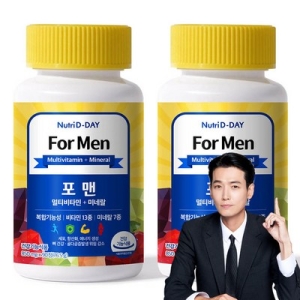  뉴트리디데이 포맨 멀티비타민 앤 미네랄 90정 2개입 세트 [1개]