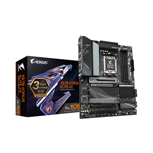 GIGABYTE X670 AORUS ELITE AX 제이씨현_이미지